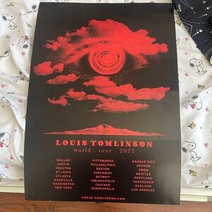 Louis Tomlinson 2022 Tour Poster